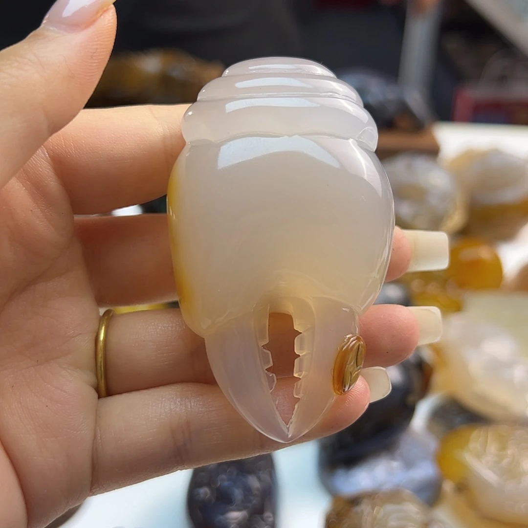 玛瑙/玉髓未镶嵌颈饰