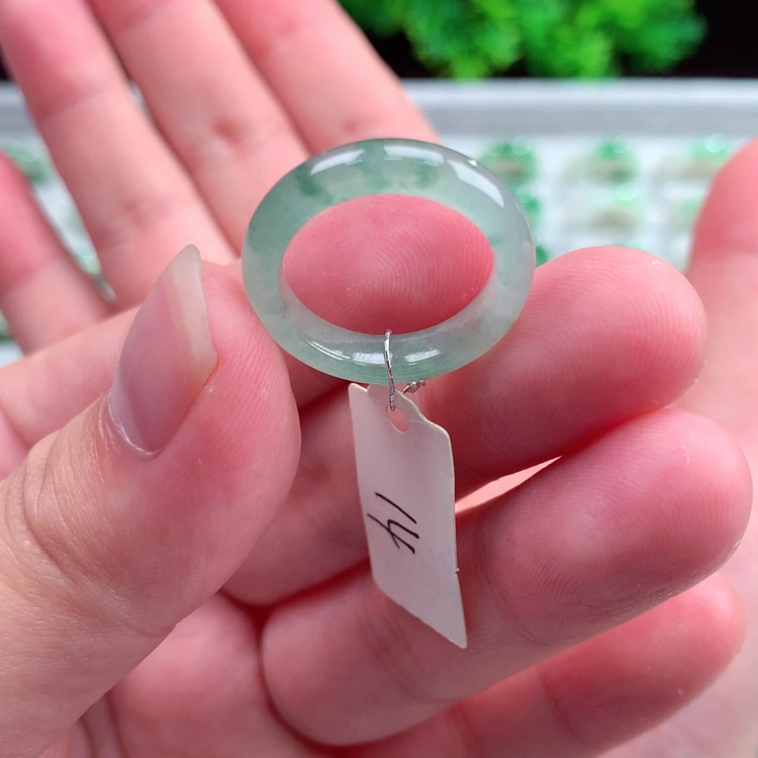 未镶嵌戒指翡翠天然