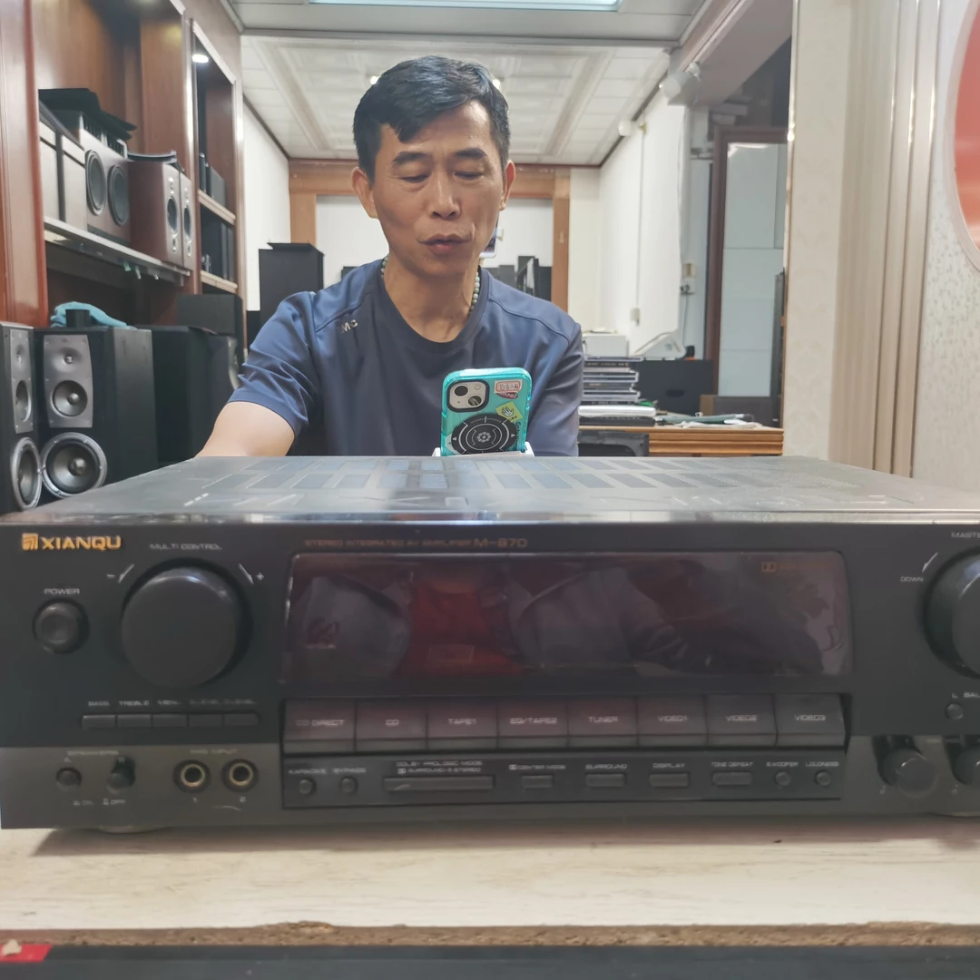 8新  二手先区M-870功放机。运费自理