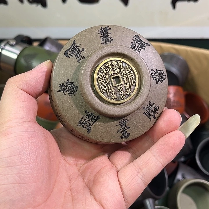 茶杯紫砂全手工紫砂主人杯