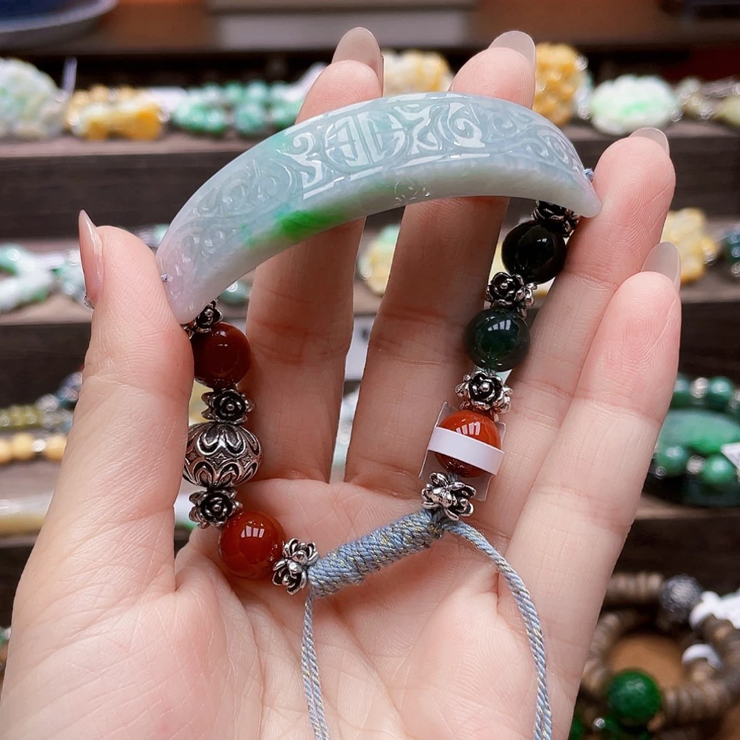 未镶嵌手链翡翠饰品