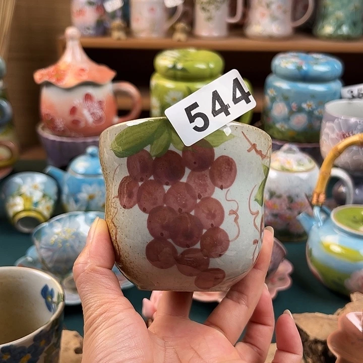 杯景德镇陶瓷手绘作品544