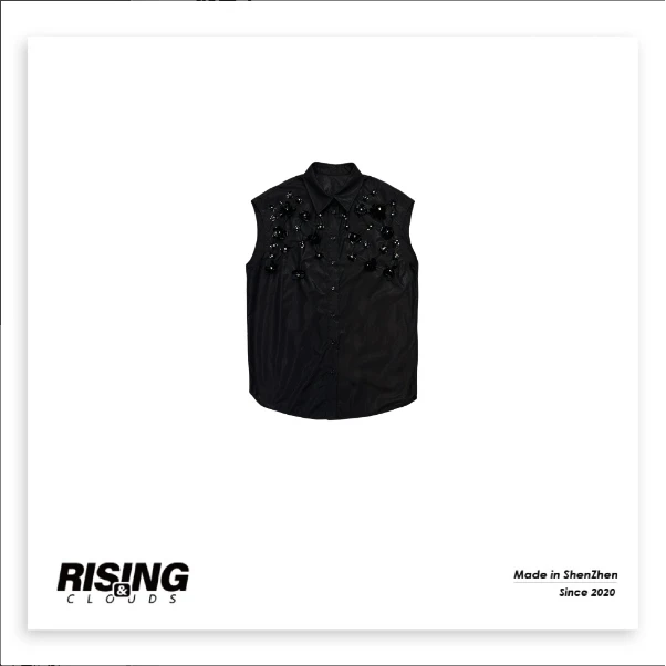 【小法】深圳南油百搭尤莱特无袖重工马甲070168GT