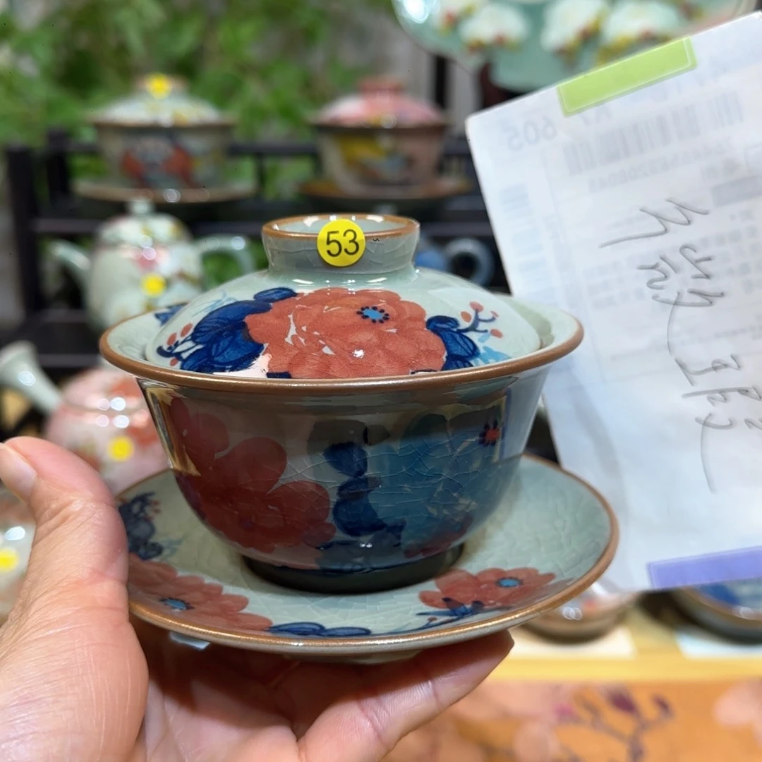 景德镇陶瓷手绘茶具