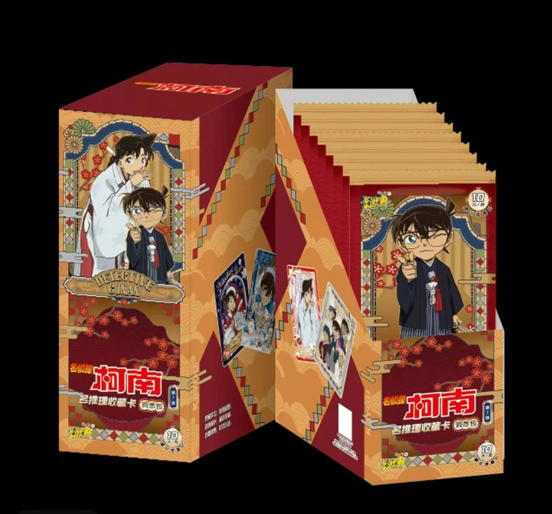 【淼淼玩法合集】名侦探柯南名推理收藏卡洞悉包—第七弹代拆
