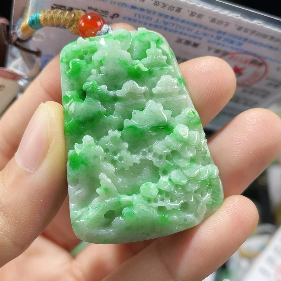 颈饰未镶嵌翡翠一个