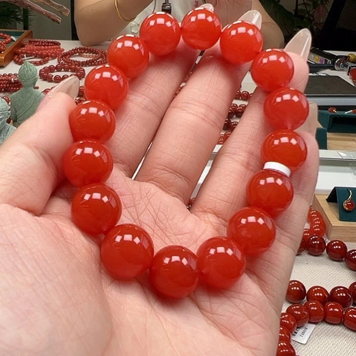 手串未镶嵌南红玛瑙13mm