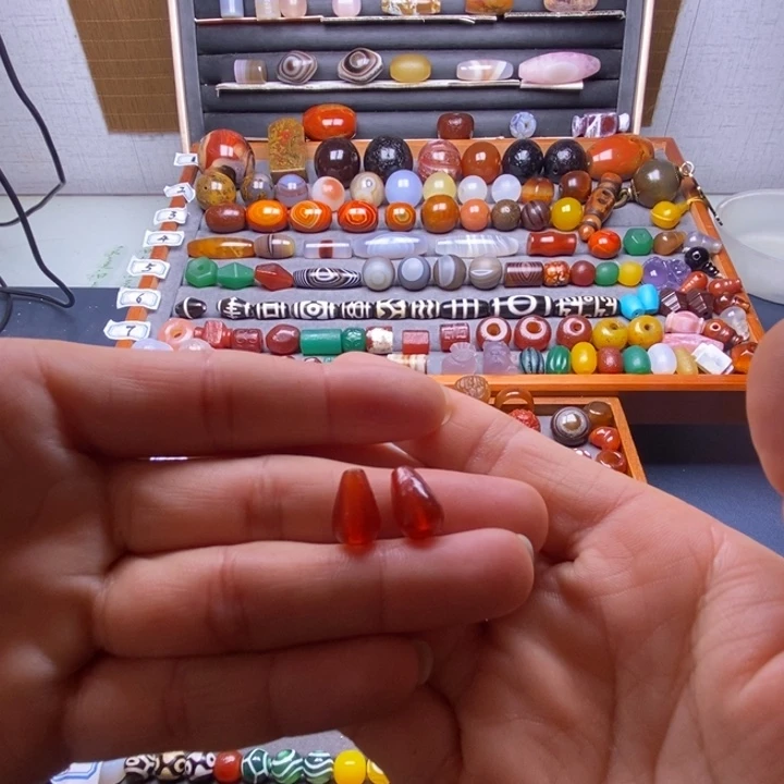 玛瑙/玉髓未镶嵌巴西玛瑙饰品桶珠