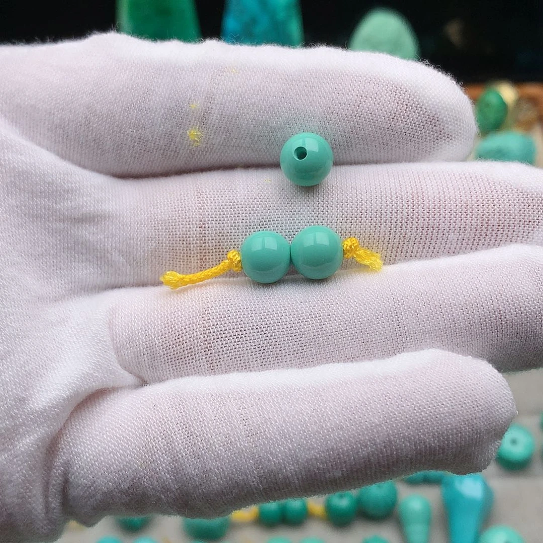 湖北原矿8mm光面圆珠