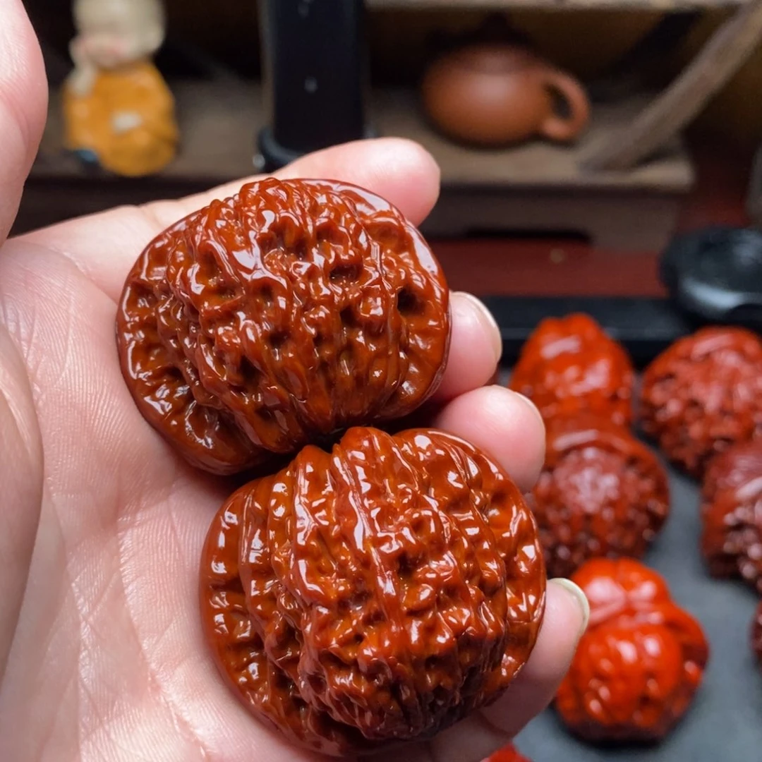 吊坠文玩核桃?****?40四座楼