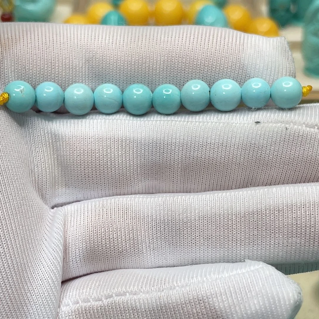 绿松石未镶嵌挂件