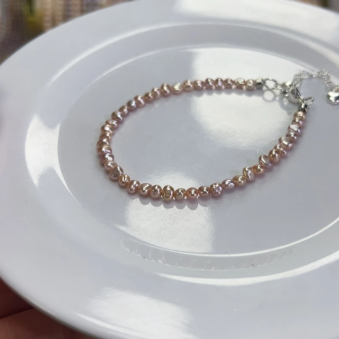 淡水珍珠手绳钛钢