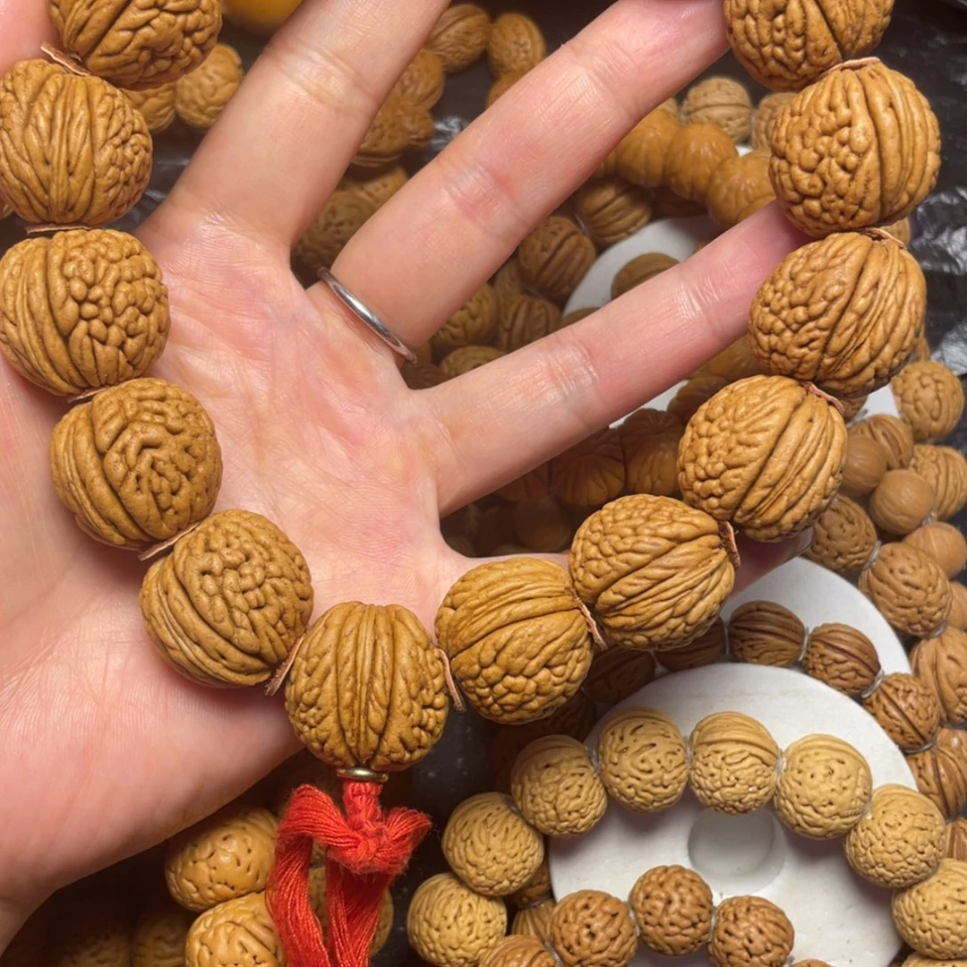 桃木桃核手串23+龙鳞王