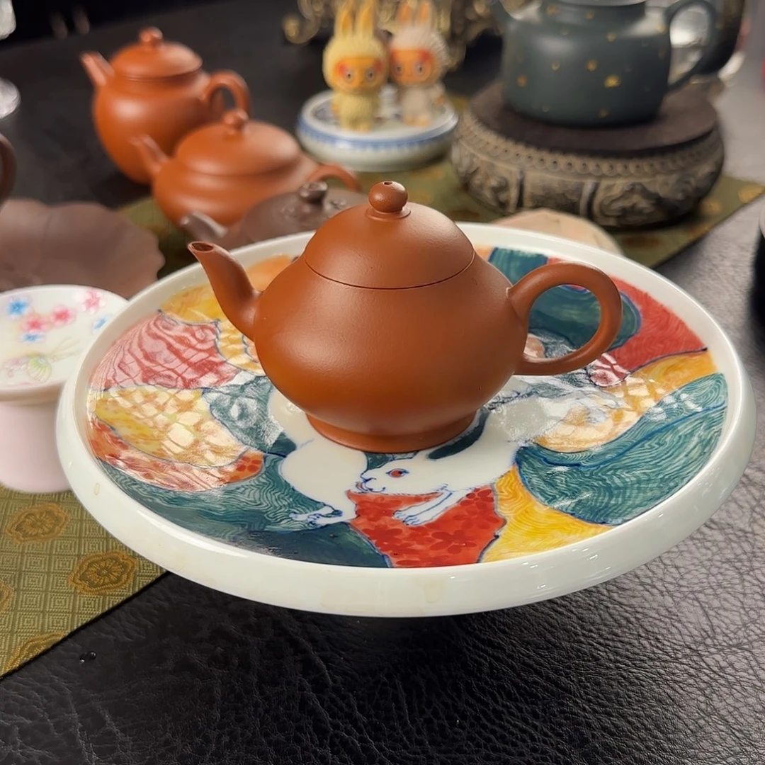 茶壶朱泥朱泥梨形容量110cc