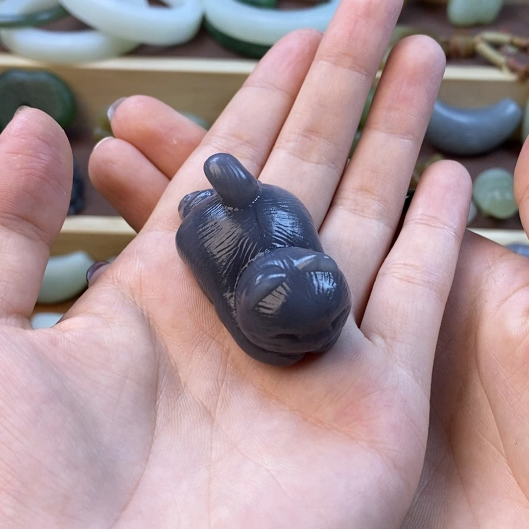 和田玉未镶嵌颈饰小*悦定制