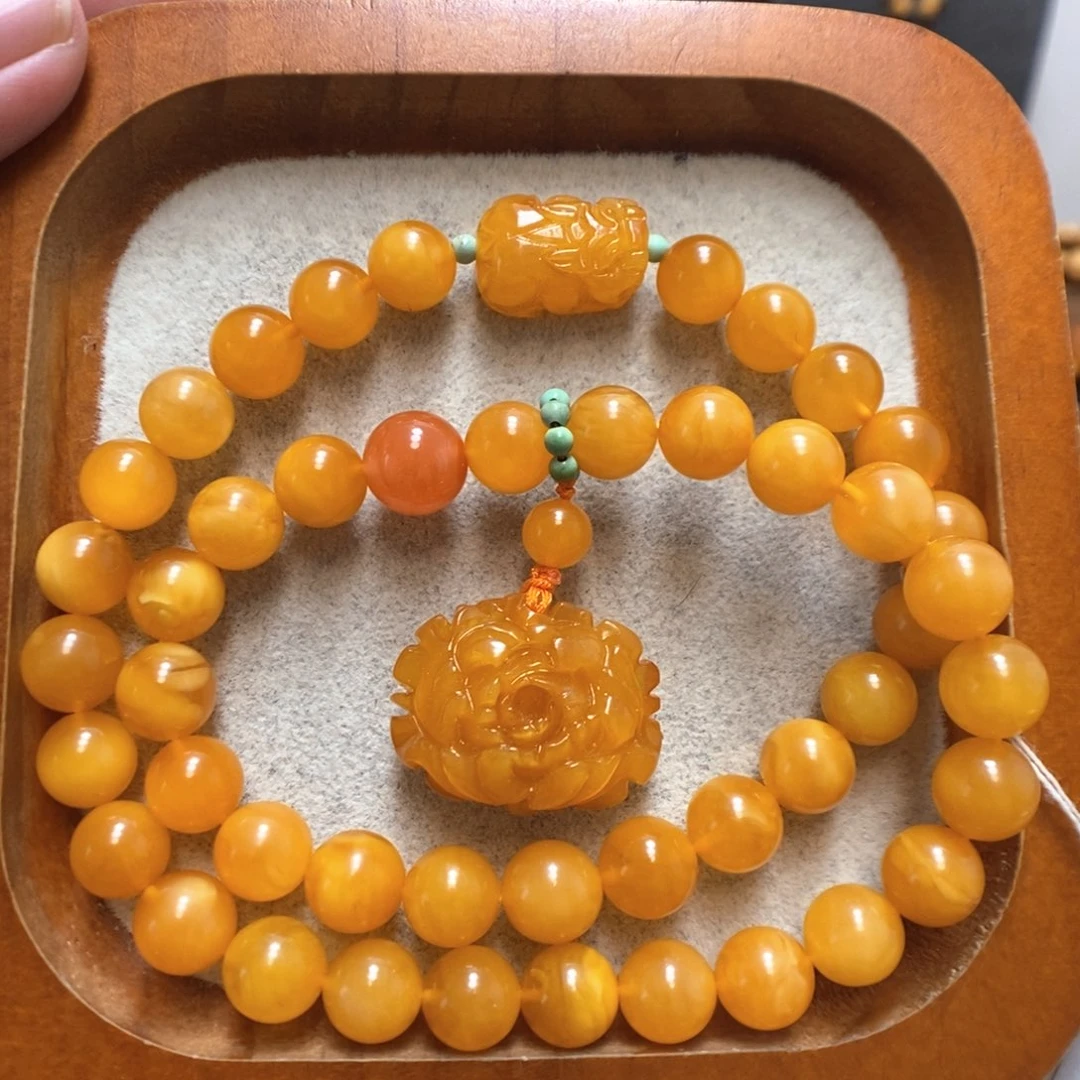 手串蜜蜡未镶嵌蜜蜡