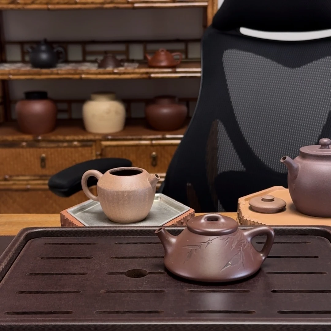 硒***叶紫砂茶壶文瓢补差价壶0.1