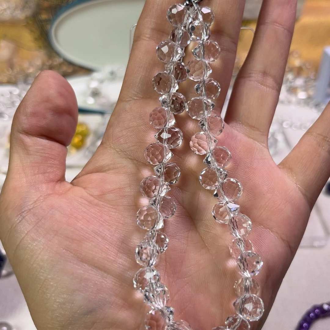 【闪购商品】水晶手链未镶嵌刻面手机话