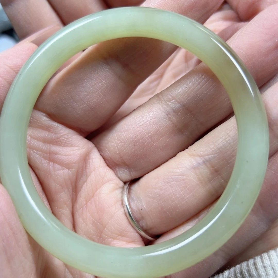 和田玉手链未镶嵌和田玉美人条