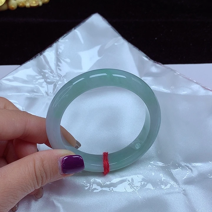 未镶嵌手镯翡翠圈口54