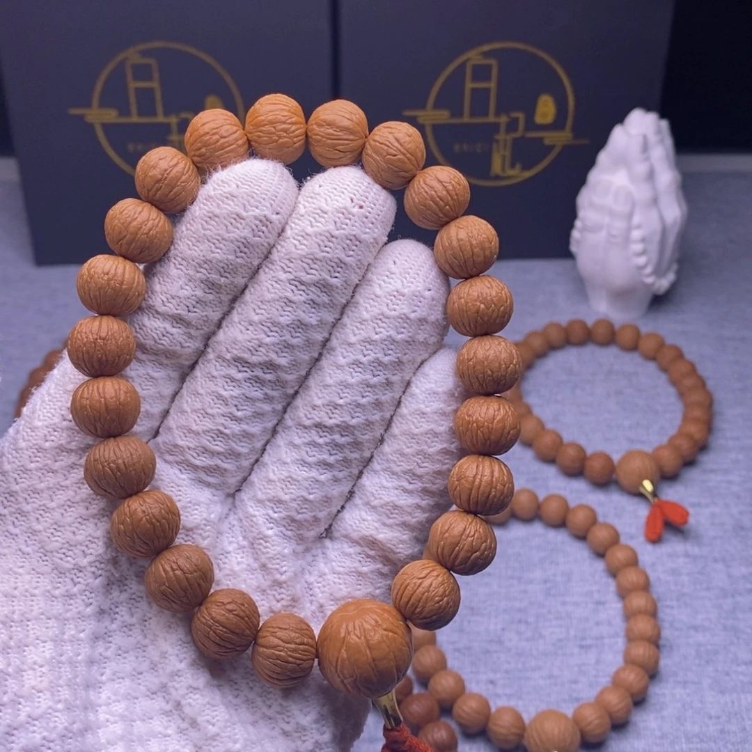 猴头核桃吊坠凤羽78