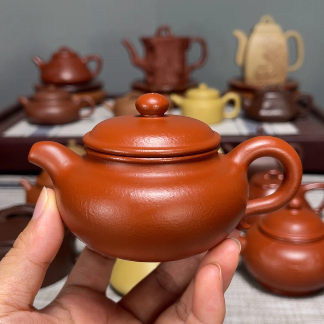紫砂茶壶全手工制作140cc