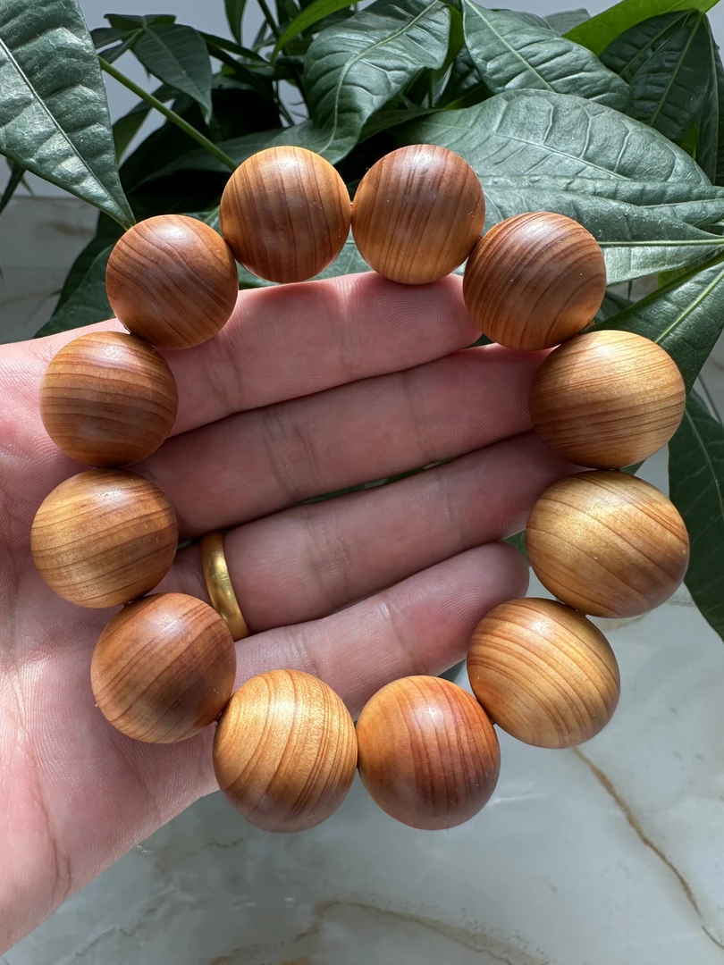 红油金丝楠单圈精品手串LZG-08134无礼盒