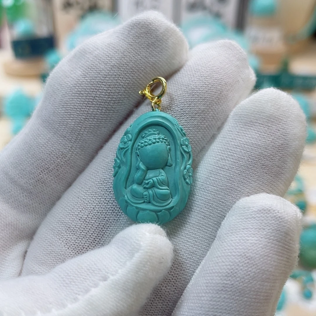 绿松石珠宝奇石未镶嵌