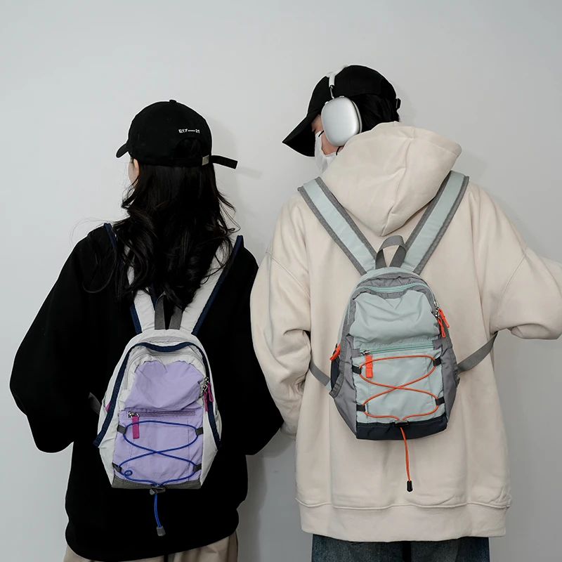 户外登山包双肩包女轻便外出春游徒步爬山小背包旅行骑行运动书包