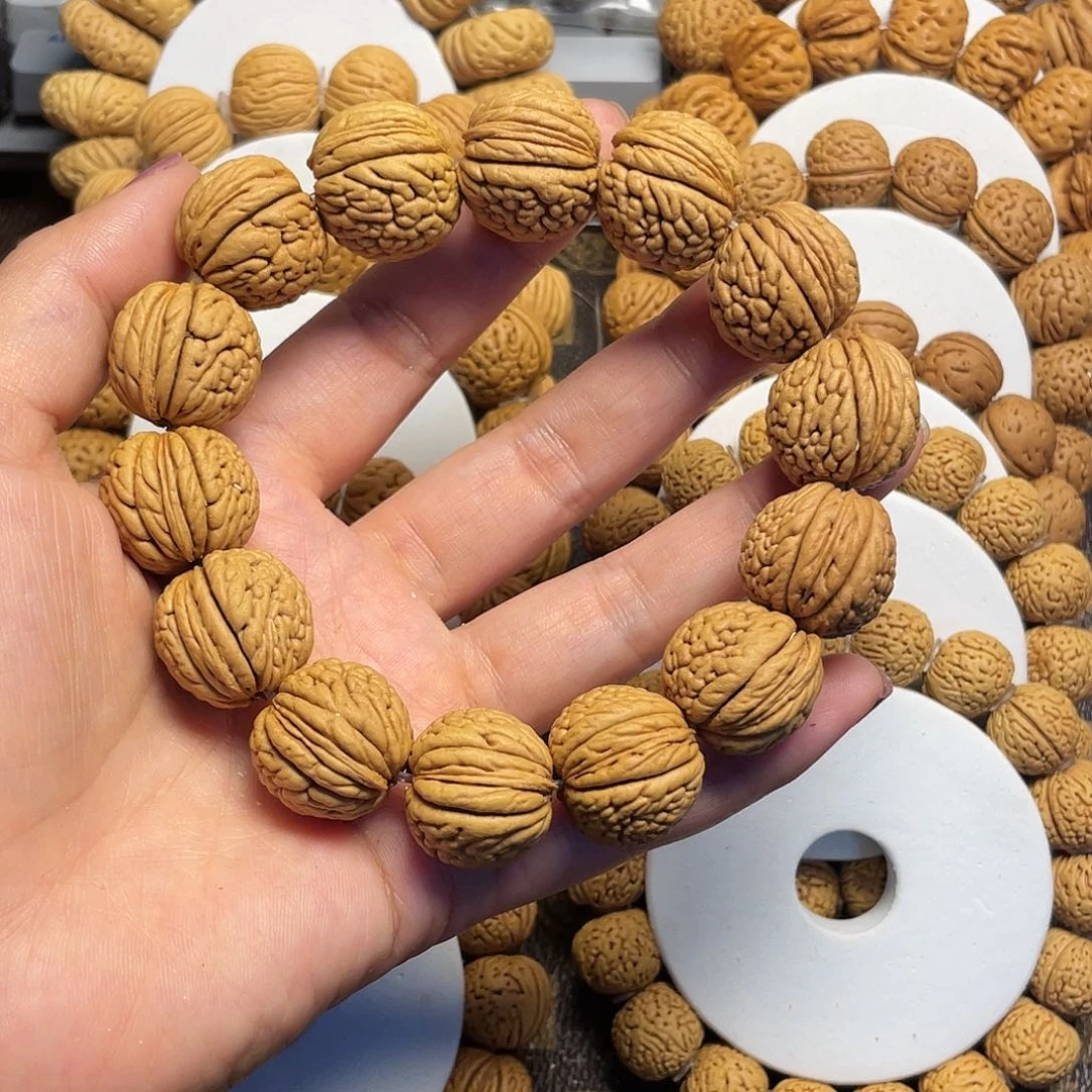 桃木古**风桃核手串20+龙鳞王