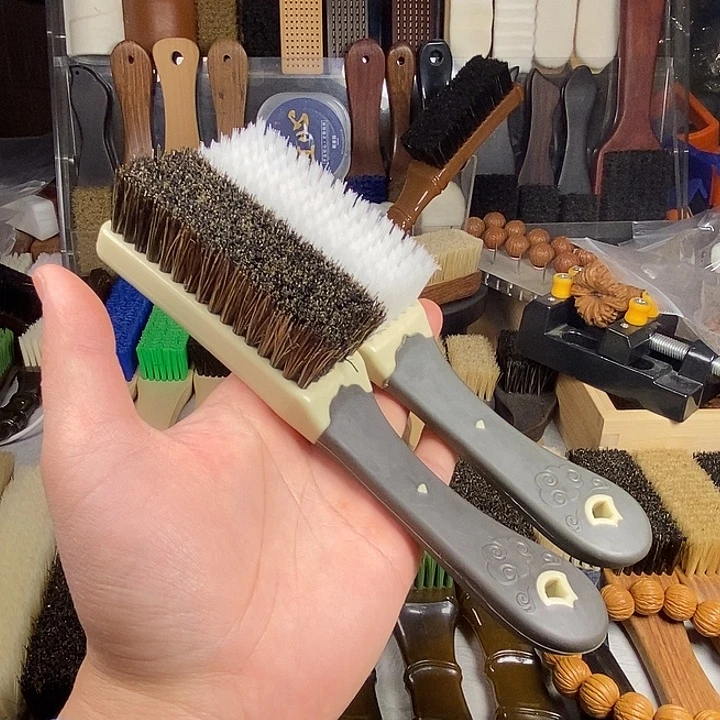 2***°两把祥云款式文玩刷子