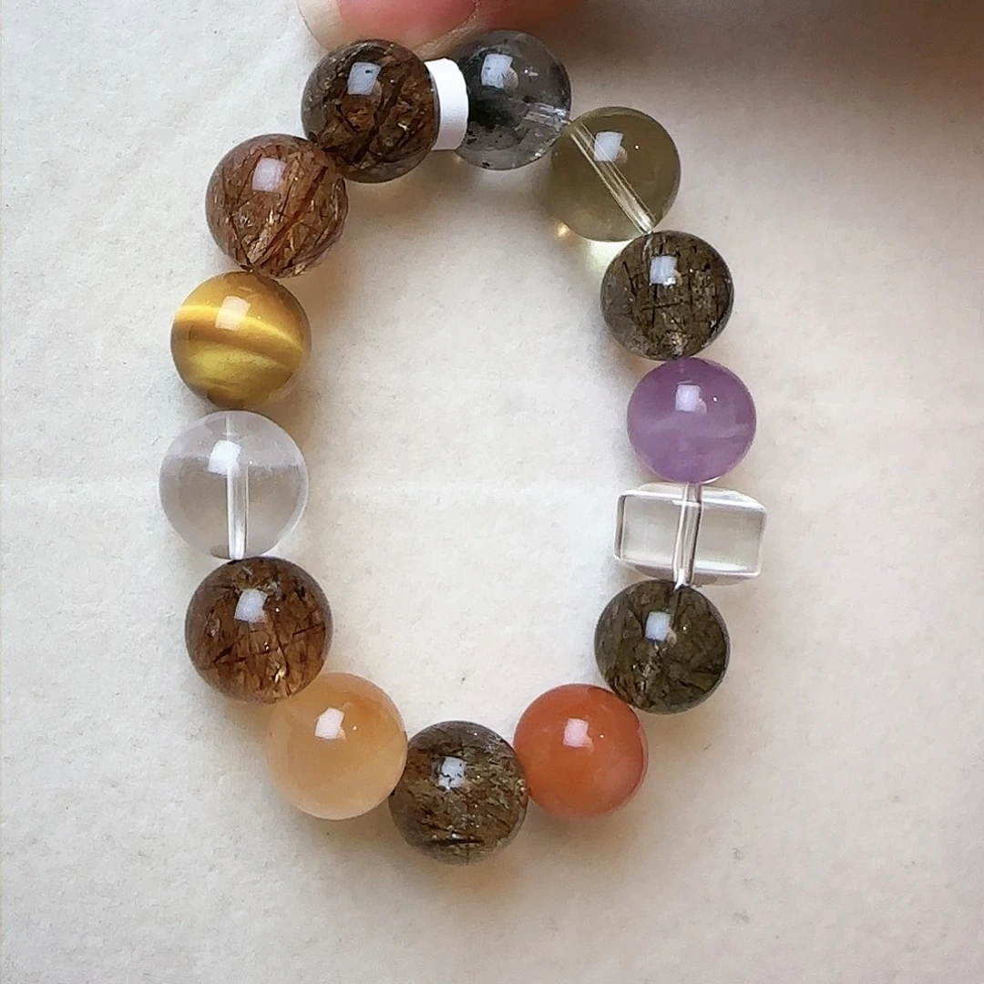 水晶手链未镶嵌小*大气上档次