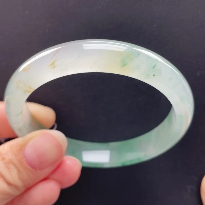 石英质玉未镶嵌手镯54 －55