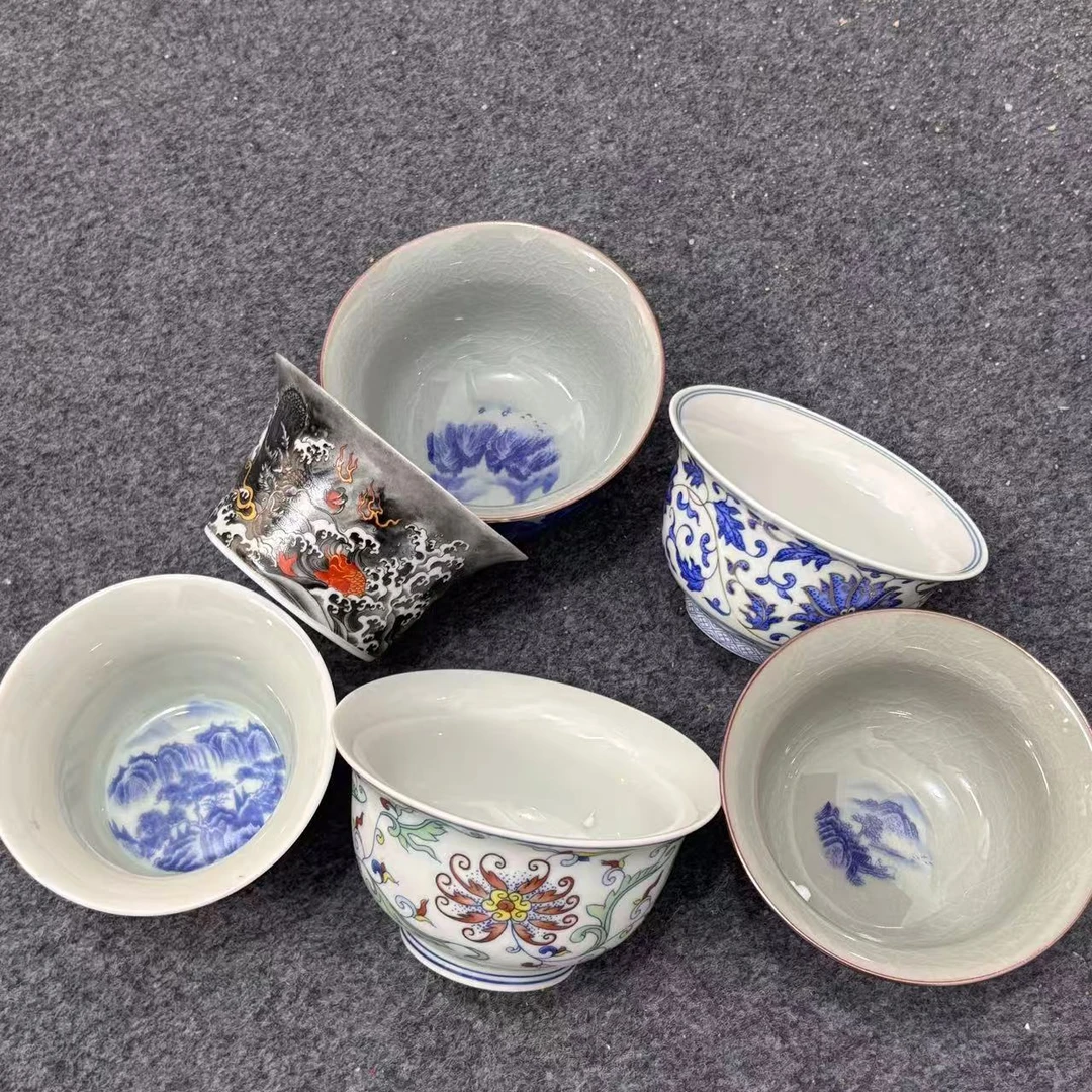 随机茶碗一个（微瑕）