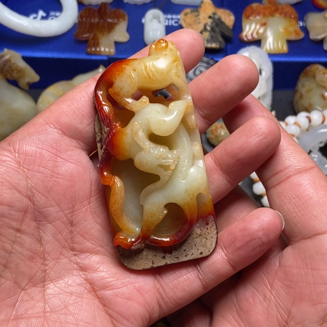 和田玉挂件未镶嵌