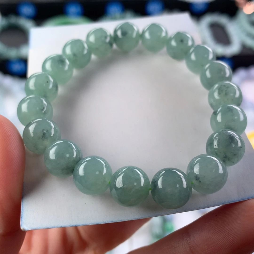 翡翠未镶嵌手链卡10