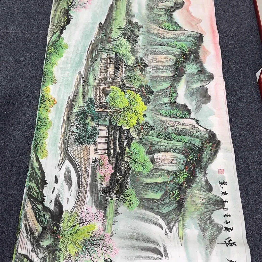 纯手绘的好看作品