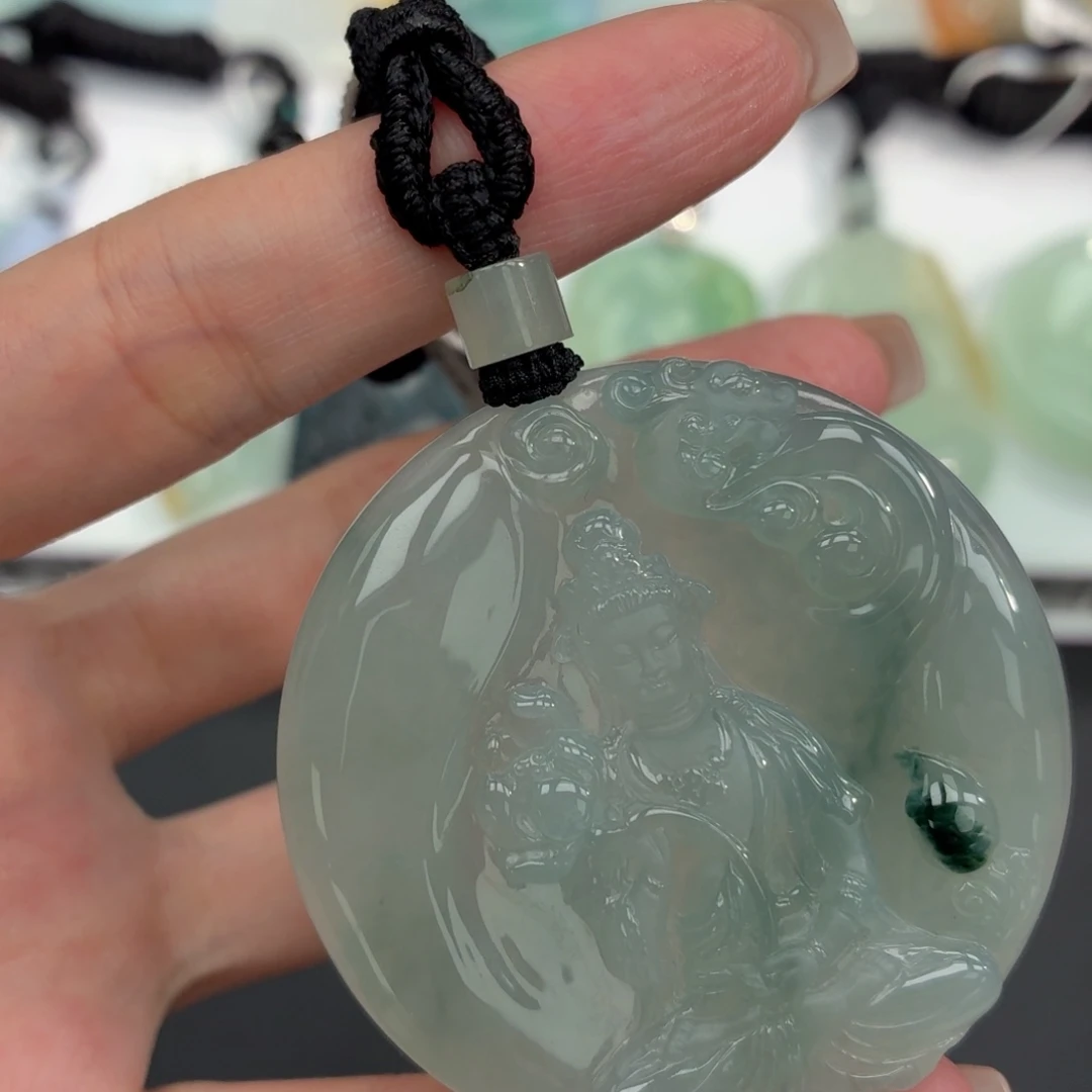 翡翠未镶嵌颈饰缅甸翡翠A货
