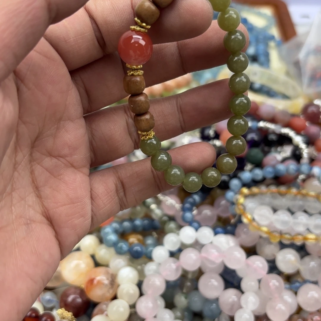 银S925镶嵌水晶手链