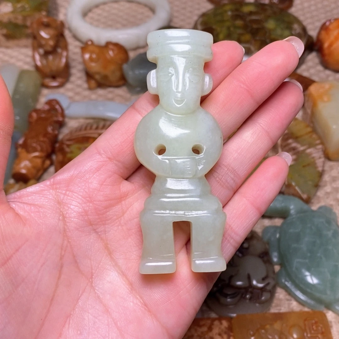 白玉菩提吊坠白玉菩提白玉菩提摆件
