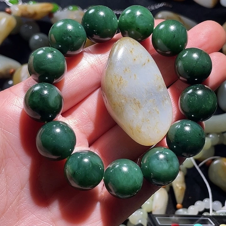 未镶嵌手链和田玉@****@