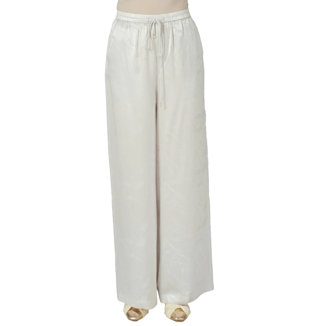 松烟  100%桑蚕丝19姆米桑波段裤子（裤长：103cm）WS16-K7088