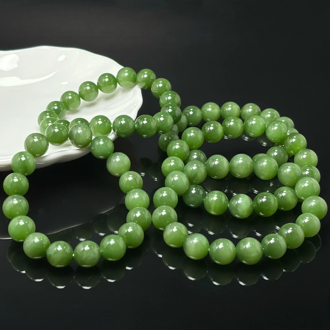 【老郑家】和田玉手串 多样性发一件 约11mm+