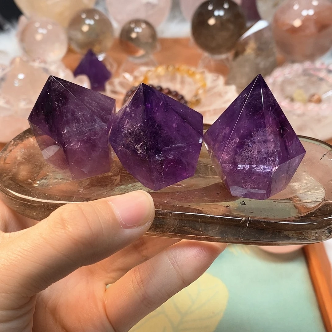 水晶珠宝半成品未镶嵌 发其一502