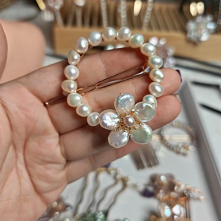 铜合金白色花花后压