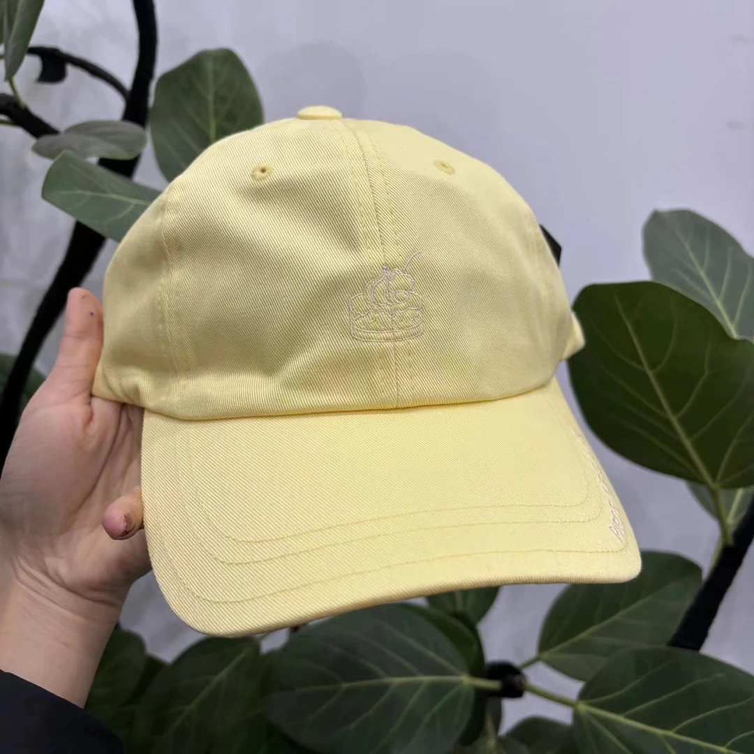 潮牌情侣刺绣休闲平檐棒球帽 29004