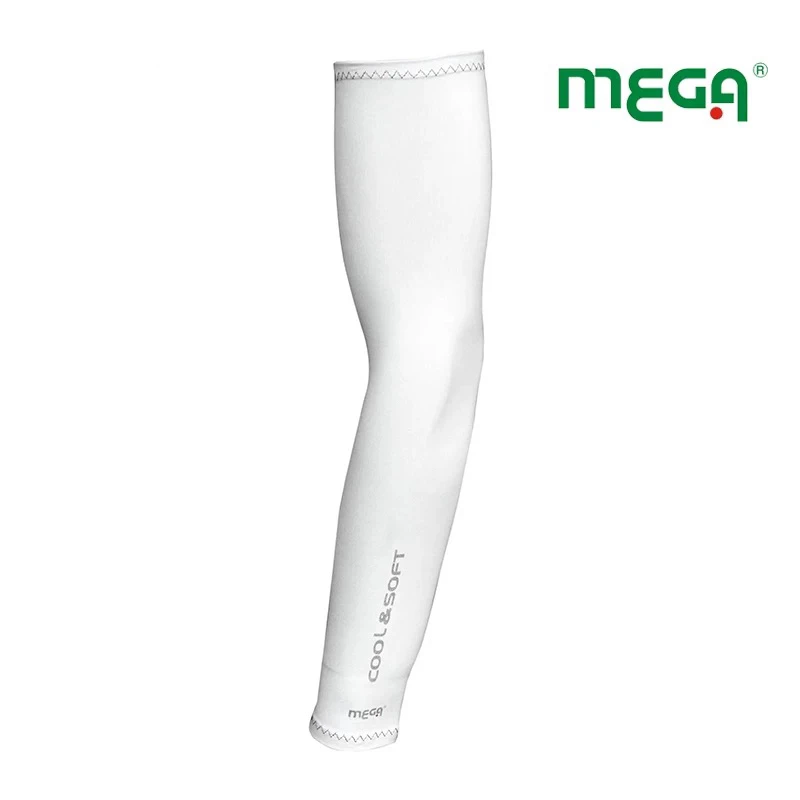 MEGA美嘉高尔夫冰丝袖套男女士通用夏季防晒遮阳冰感舒适运动袖套
