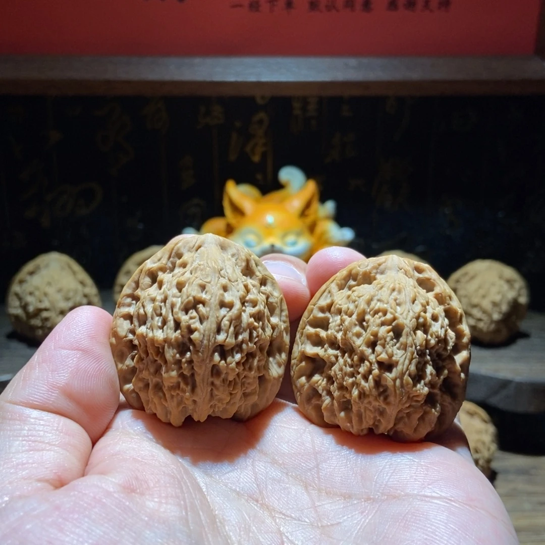 无***！把件文玩核桃涿鹿南将石
