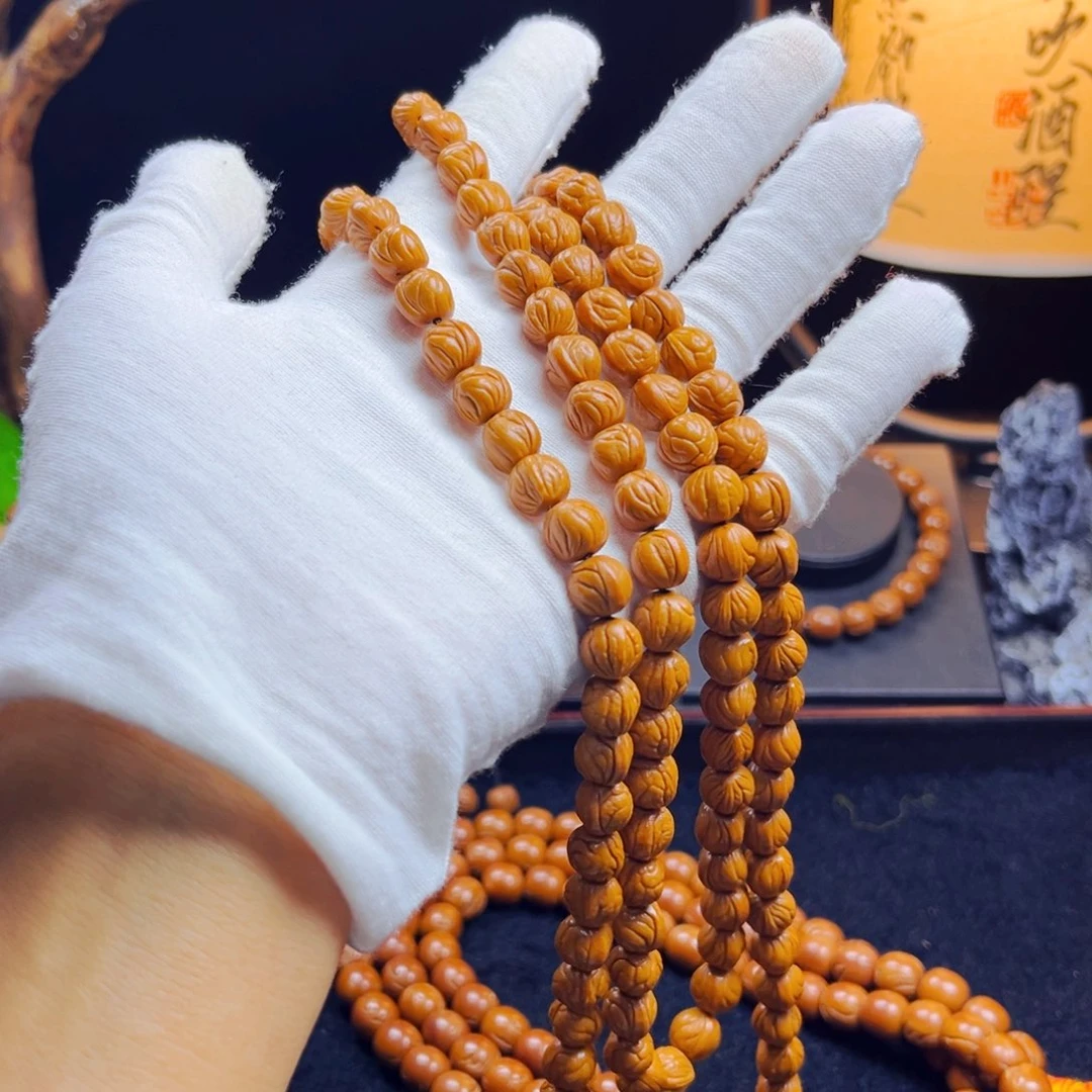 韩***阳桃核吊坠野生桃核