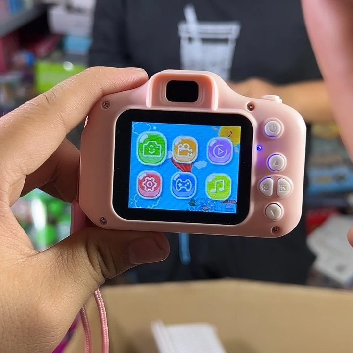 胶制儿童相机粉色